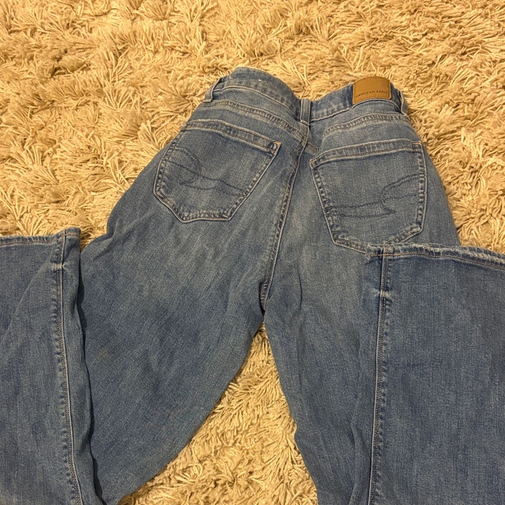 American Eagle By Payless Blue Straight Leg Jeans